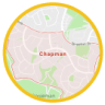 Map of Chapman, ACT