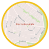 Map of Narrabundah, ACT