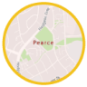 Map of Pearce, ACT